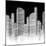 Black and White City II-null-Mounted Art Print