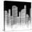 Black and White City II-null-Stretched Canvas