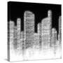 Black and White City II-null-Stretched Canvas