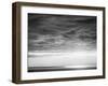 Black and white cloud formatio-Savanah Plank-Framed Photo