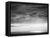 Black and white cloud formatio-Savanah Plank-Framed Stretched Canvas