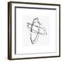 Black and White Collection N° 19, 2012-Allan Stevens-Framed Serigraph