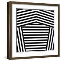 Black and White Collection N° 75, 2012-Allan Stevens-Framed Serigraph