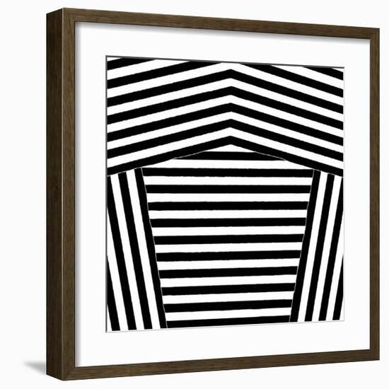 Black and White Collection N° 75, 2012-Allan Stevens-Framed Serigraph