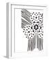 Black and White Design II-Patricia Pinto-Framed Art Print