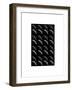 Black and White Dragonflies-FS Studio-Framed Giclee Print