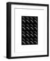 Black and White Dragonflies-FS Studio-Framed Giclee Print