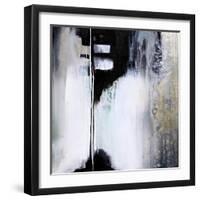 Black and White Drama-Karen Hale-Framed Art Print