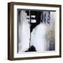 Black and White Drama-Karen Hale-Framed Art Print
