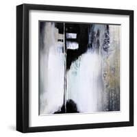 Black and White Drama-Karen Hale-Framed Art Print