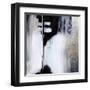 Black and White Drama-Karen Hale-Framed Art Print