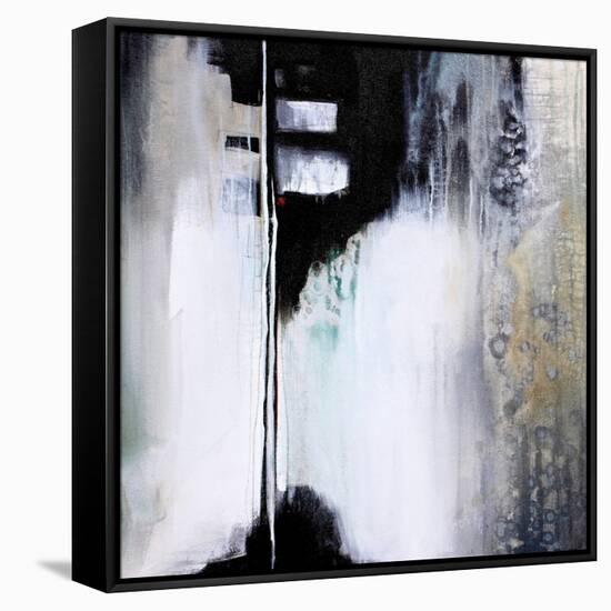 Black and White Drama-Karen Hale-Framed Stretched Canvas