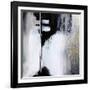 Black and White Drama-Karen Hale-Framed Art Print