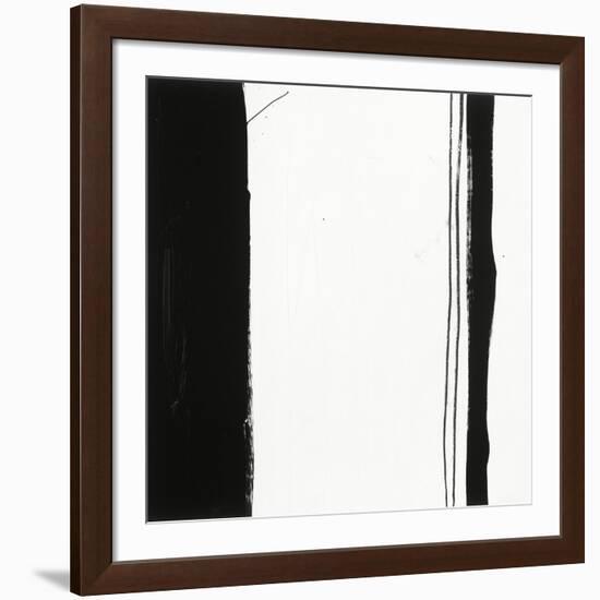 Black and White G-Franka Palek-Framed Giclee Print