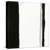 Black and White G-Franka Palek-Stretched Canvas