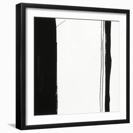 Black and White G-Franka Palek-Framed Giclee Print