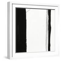 Black and White G-Franka Palek-Framed Giclee Print