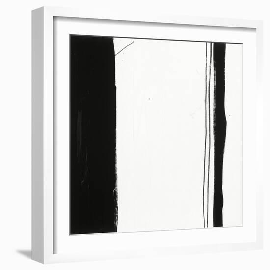 Black and White G-Franka Palek-Framed Giclee Print