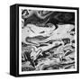 Black And White Gel-Milli Villa-Framed Stretched Canvas