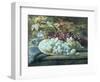 Black and White Grapes-William Jabez Muckley-Framed Giclee Print