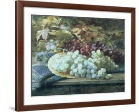 Black and White Grapes-William Jabez Muckley-Framed Giclee Print