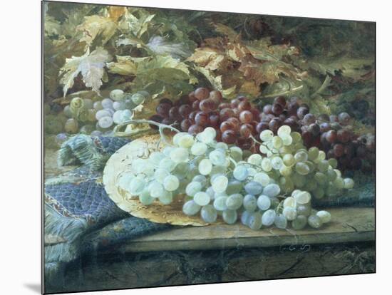 Black and White Grapes-William Jabez Muckley-Mounted Giclee Print