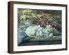 Black and White Grapes-William Jabez Muckley-Framed Giclee Print