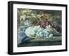 Black and White Grapes-William Jabez Muckley-Framed Giclee Print