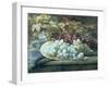 Black and White Grapes-William Jabez Muckley-Framed Giclee Print