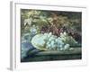 Black and White Grapes-William Jabez Muckley-Framed Giclee Print