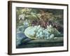 Black and White Grapes-William Jabez Muckley-Framed Giclee Print