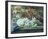 Black and White Grapes-William Jabez Muckley-Framed Giclee Print