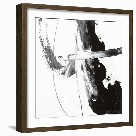 Black and White H-Franka Palek-Framed Premium Giclee Print