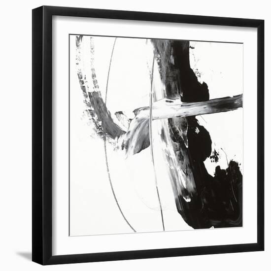 Black and White H-Franka Palek-Framed Premium Giclee Print