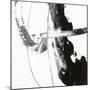 Black and White H-Franka Palek-Mounted Giclee Print