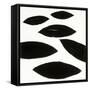 Black and White I-Franka Palek-Framed Stretched Canvas