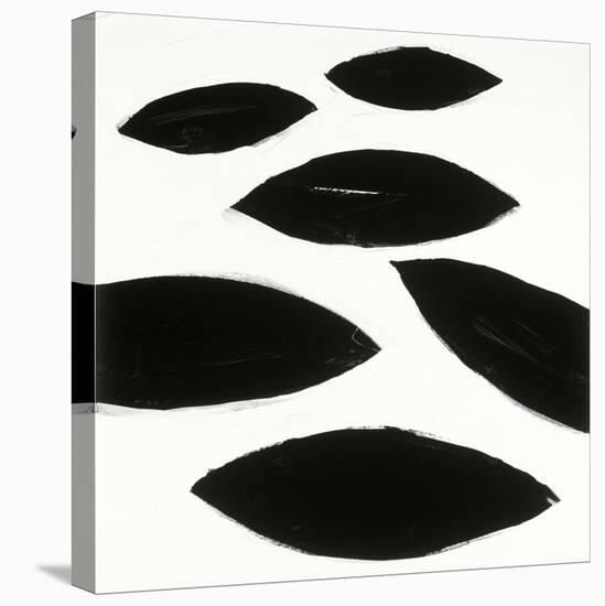 Black and White I-Franka Palek-Stretched Canvas