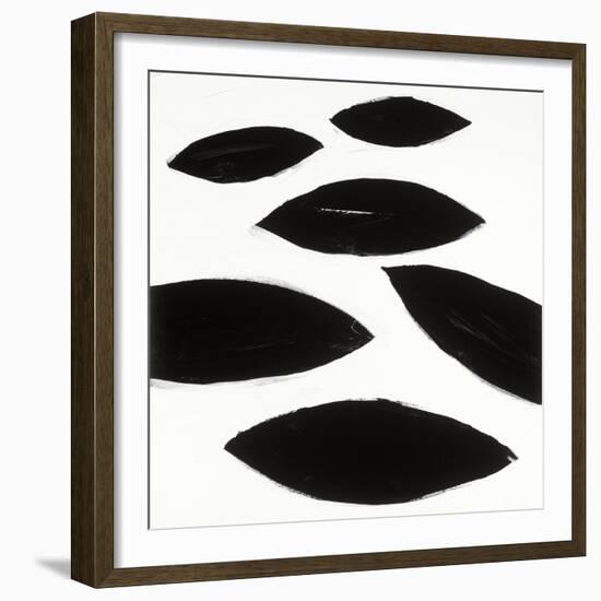 Black and White I-Franka Palek-Framed Giclee Print