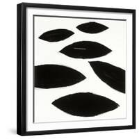 Black and White I-Franka Palek-Framed Giclee Print