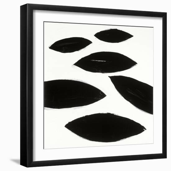 Black and White I-Franka Palek-Framed Giclee Print