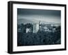 Black and White Image of Alhambra Palce, Granada, Andalucia, Spain-Alan Copson-Framed Photographic Print