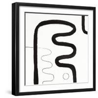 Black and White K-Franka Palek-Framed Premium Giclee Print