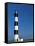 Black and White Lighthouse-Scott T^ Smith-Framed Stretched Canvas