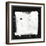 Black and White M-Franka Palek-Framed Giclee Print