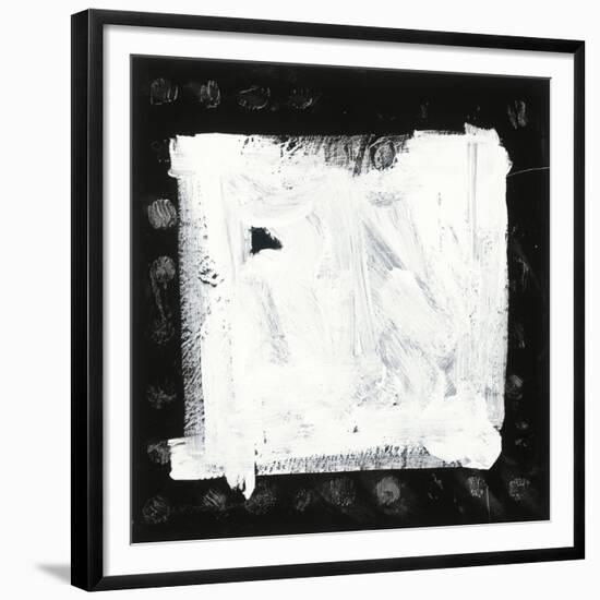 Black and White M-Franka Palek-Framed Giclee Print