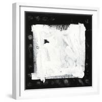 Black and White M-Franka Palek-Framed Giclee Print