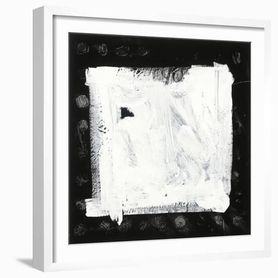 Black and White M-Franka Palek-Framed Giclee Print