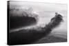 Black and White Mist Landscape-MrEco99-Stretched Canvas