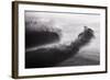 Black and White Mist Landscape-MrEco99-Framed Photographic Print