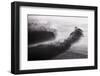 Black and White Mist Landscape-MrEco99-Framed Photographic Print